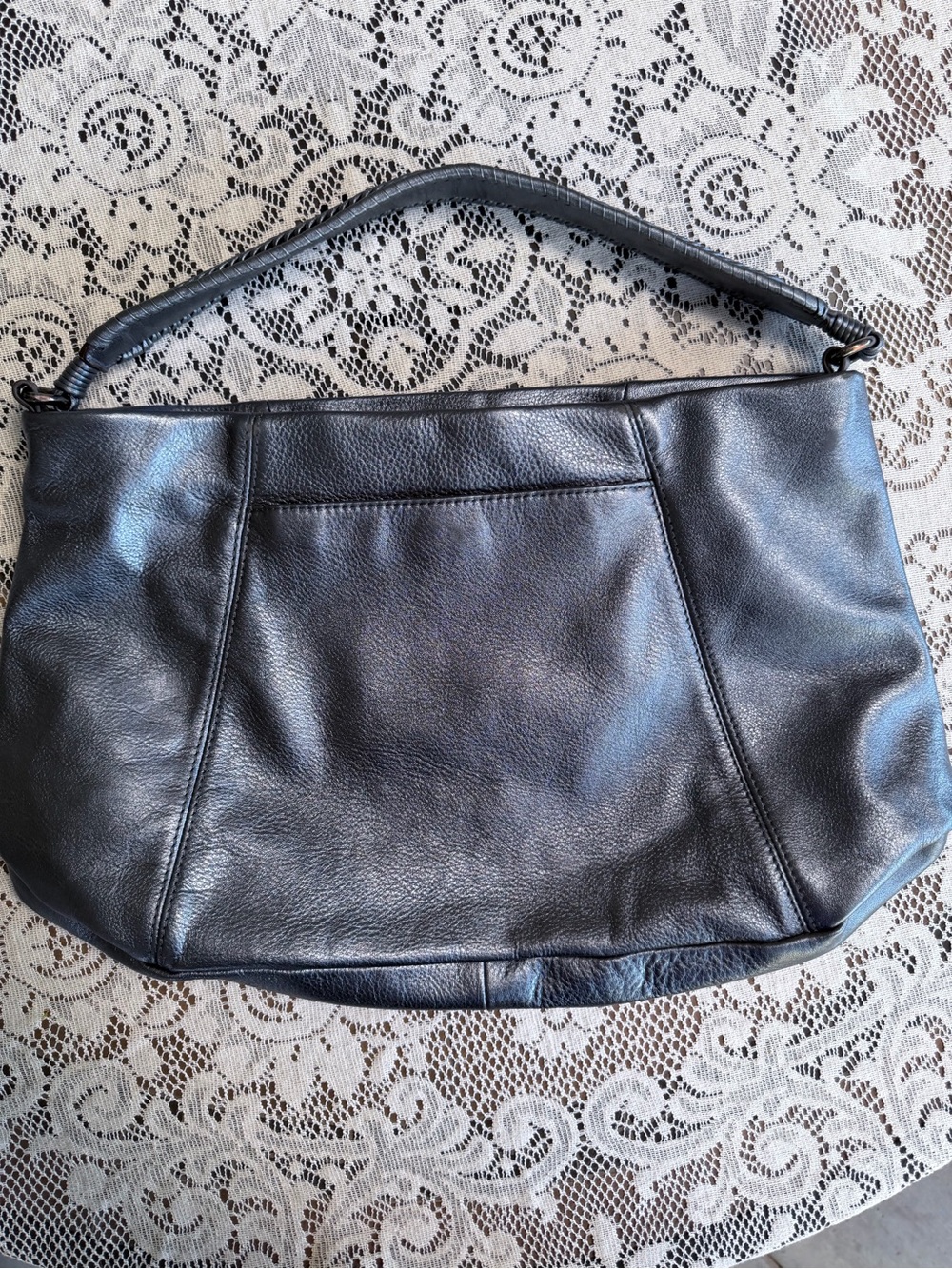 Aimee Kestenberg Black Leather Shoulder Bag
